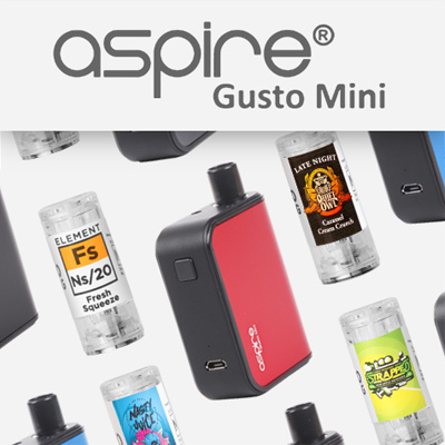 Aspire Gusto / NS20 & NS10 Pods