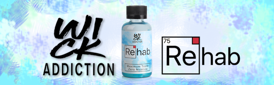 ReHab E-Liquid by Wick Addiction