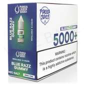 Blue Razz Gummy Nic Salt E-Liquid by Pukka Juice 5000+