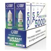 Blue Razz Gummy Nic Salt E-Liquid by Pukka Juice 5000+