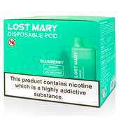 Blueberry Lost Mary BM600 Disposable Vape