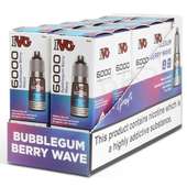 Bubblegum Berry Wave Nic Salt E-Liquid by IVG 6000 Salts