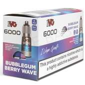 Bubblegum Berry Wave Nic Salt E-Liquid by IVG 6000 Salts