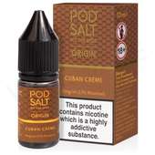 Cuban Creme Nic Salt E-Liquid by Pod Salt Origin