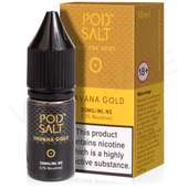 Havana Gold Nicotine Salt E-Liquid by Pod Salt