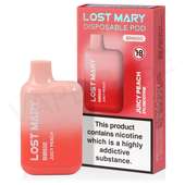 Juicy Peach Lost Mary BM600 Disposable Vape