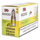 Lemon Peach Crush Nic Salt E-Liquid by IVG 6000 Salts