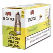 **Discontinued** Lemon Peach Crush Nic Salt E-Liquid by IVG 6000 Salts