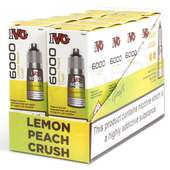 Lemon Peach Crush Nic Salt E-Liquid by IVG 6000 Salts