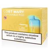 Pineapple Ice Lost Mary BM600 Disposable Vape