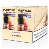 Sour Red Nic Salt E-Liquid by Maryliq