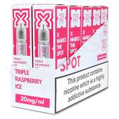 Triple Raspberry Ice Nic Salt E-Liquid by Pod Salt Nexus