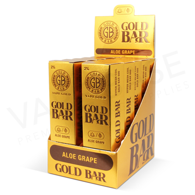 Aloe Grape Gold Bar Disposable Vape 