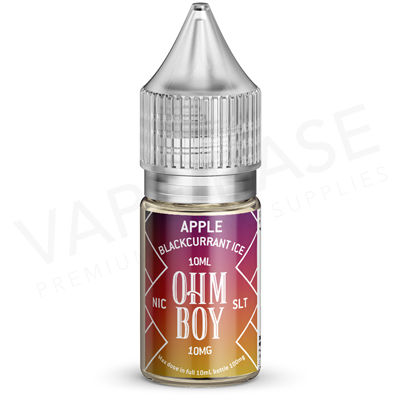 Apple Blackcurrant Ice E-Liquid by Ohm Boy SLT