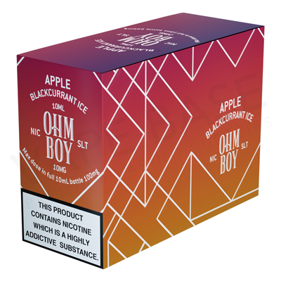 Apple Blackcurrant Ice E-Liquid by Ohm Boy SLT