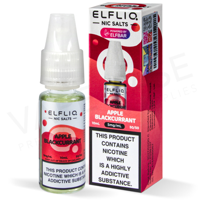 Apple Blackcurrant Nic Salt E-Liquid by Elfliq