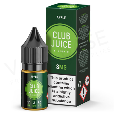 Apple E-Liquid by Club Juice 50/50