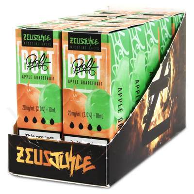 **Discontinued** Apple Grapefruit Nic Salt E-Liquid by Bolt