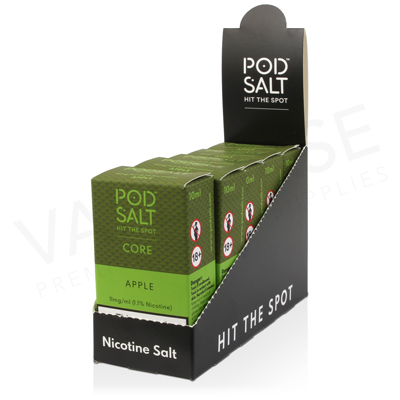 Apple Nicotine Salt E-Liquid by Pod Salt