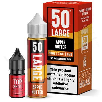 Apple Nutter E-Liquid by 50 Large