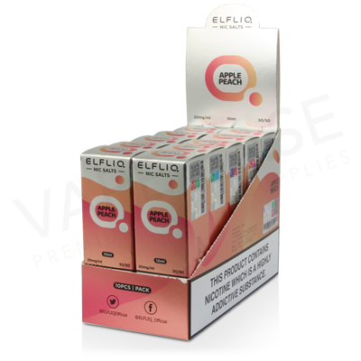 Apple Peach Nic Salt E-Liquid by Elfliq