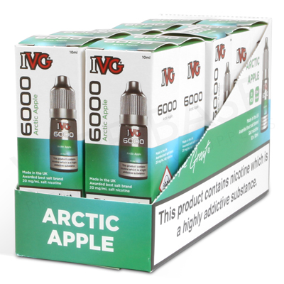 Arctic Apple Nic Salt E-Liquid by IVG 6000 Salts