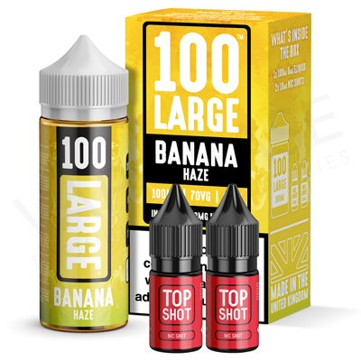 Banana Haze E-Liquid by 100 Large