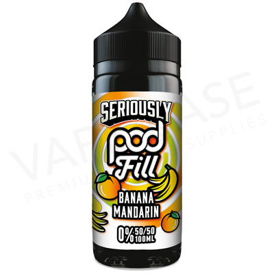 Banana Mandarin E-Liquid by Seriously Pod Fill 100ml