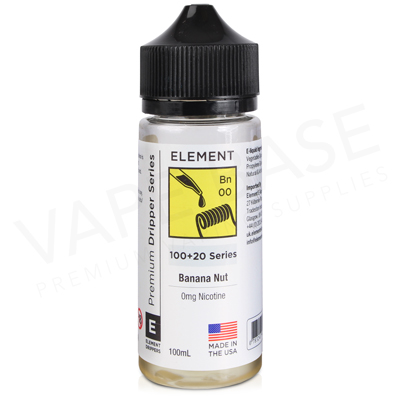 Banana Nut Dripper E-Liquid by Element 100ml