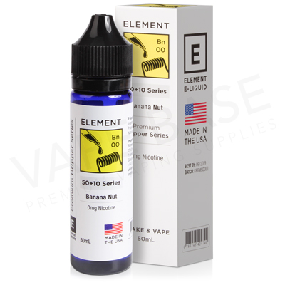 Banana Nut Dripper E-Liquid By Element 50ml
