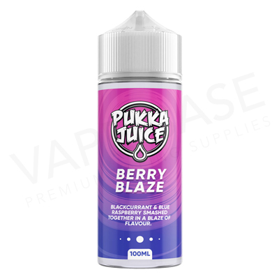 Berry Blaze Shortfill E-Liquid by Pukka Juice 100ml