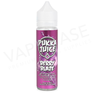Berry Blaze Shortfill E-Liquid by Pukka Juice 50ml