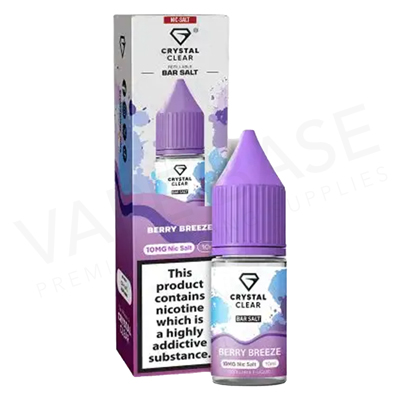 Berry Breeze Nic Salt E-Liquid by Crystal Clear