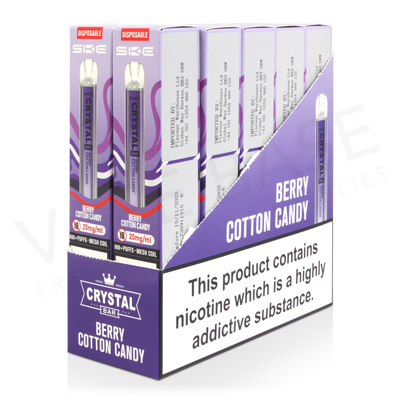 Berry Cotton Candy Crystal Bar Disposable Vape