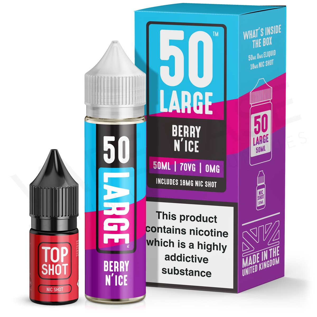 Berry N'ice E-Liquid by 50 Large