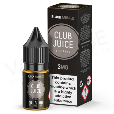 Black Aniseed E-Liquid by Club Juice 50/50