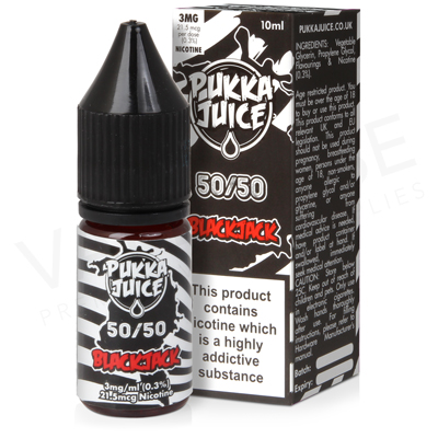 Black Jack E-Liquid by Pukka Juice 50/50