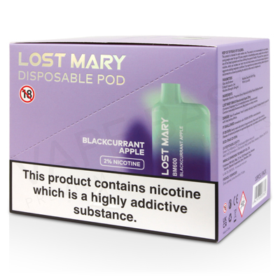 Blackcurrant Apple Lost Mary BM600 Disposable Vape