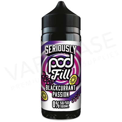 Blackcurrant Passion E-Liquid by Seriously Pod Fill 100ml