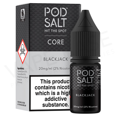 Blackjack Nic Salt E-Liquid by Pod Salt