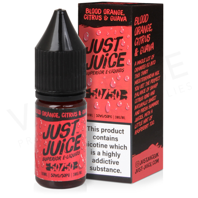 Blood Orange, Citrus & Guava E-Liquid by Just Juice