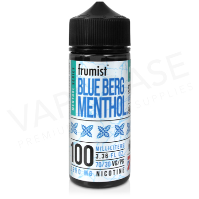 Blue Berg Shortfill E-Liquid by Frumist Menthol 100ml