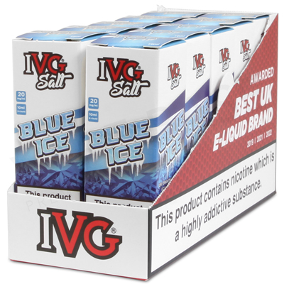 Blue Ice Nic Salt E-Liquid by IVG Salts