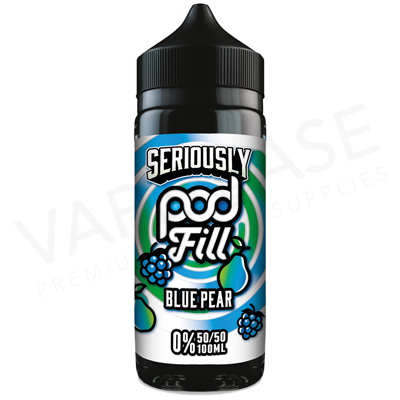 Blue Pear Shortfill E-Liquid by Seriously Pod Fill 100ml