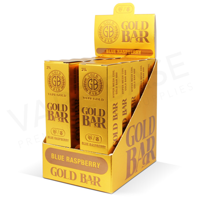 Blue Raspberry Gold Bar Disposable Vape 