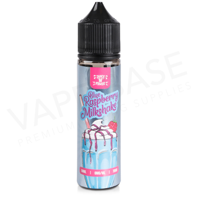 Blue Raspberry Milkshake E-Liquid by Juice N Power