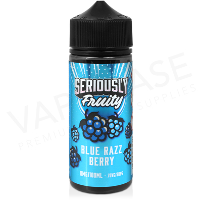 Blue Razz Berry Shortfill E-Liquid by Seriously Fruity 100ml