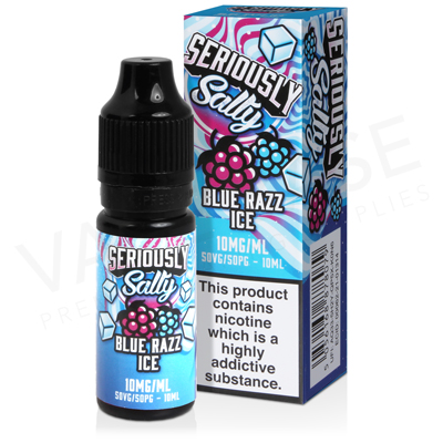 Blue Razz Ice E-Liquid by Seriously Salty