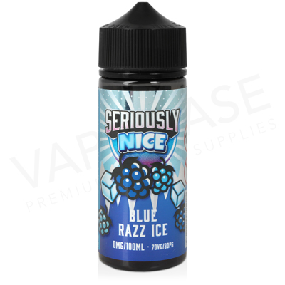 Blue Razz Ice Shortfill E-Liquid by Seriously Nice 100ml