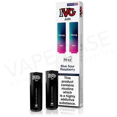 Blue Sour Raspberry IVG Air Prefilled Pod